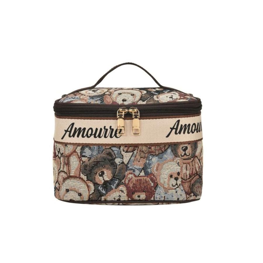 IWAMiYA Корейская косметичка, косметичка-несессер, косметичка большой вместимости, косметичка, косметичка, косметичка (Нормальный)